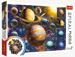 Trefl: Spiral Puzzle - Solar System (1040) legpuzzel