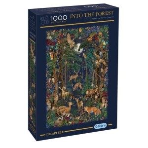 Gibsons: The Art File - Into the Forest (1000) verticale puzzel