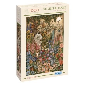 Gibsons: The Art File - Summer Haze (1000) verticale puzzel