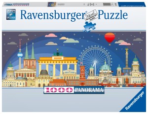 Ravensburger: Berlijn bij Nacht (1000) panoramapuzzel