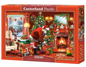 Castorland: Santa's Special Delivery (1500) kerstpuzzel