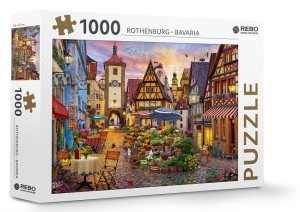 Rebo: Rothenburg - Bavaria (1000) legpuzzel