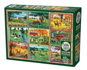 Cobble Hill: Postcards from the Farm (1000) legpuzzel