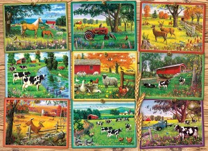 Cobble Hill: Postcards from the Farm (1000) legpuzzel