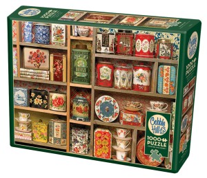 Cobble Hill: Vintage Tins (1000) legpuzzel