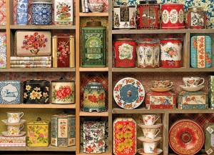 Cobble Hill: Vintage Tins (1000) legpuzzel