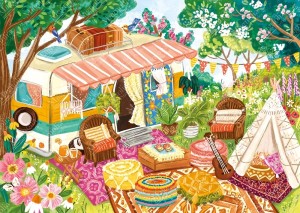 Magnolia: Boho Camper (1000) legpuzzel