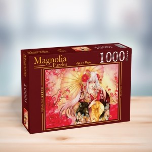 Magnolia: Red Plum (1000) legpuzzel