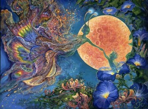 Grafika: Josephine Wall - Moonlit Awakening (2000) legpuzzel