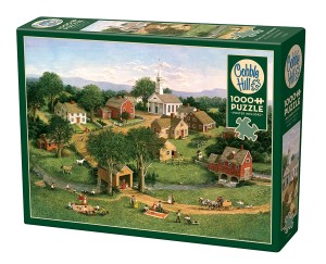 Cobble Hill: Picnic by the Bridge (1000) legpuzzel