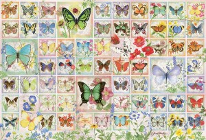 Cobble Hill: Butterflies and Blossoms (2000) legpuzzel