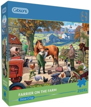 Gibsons: Farrier on the Farm (250XL) legpuzzel