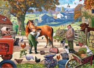 Gibsons: Farrier on the Farm (250XL) legpuzzel