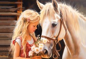 Castorland: My Friend Horse (1000) paardenpuzzel