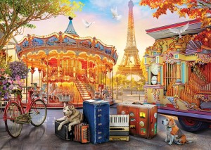 Art Puzzle: Amusement Park, Paris (2000) legpuzzel
