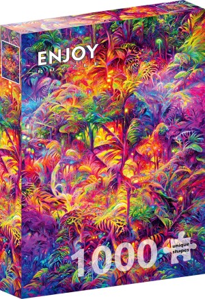 Enjoy: Jungle Tapestry (1000) verticale puzzel