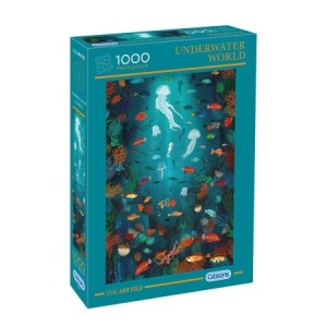 Gibsons: The Art File - Underwater World (1000) verticale puzzel