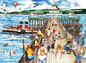 Gibsons: Clevedon Pier (1000) legpuzzel