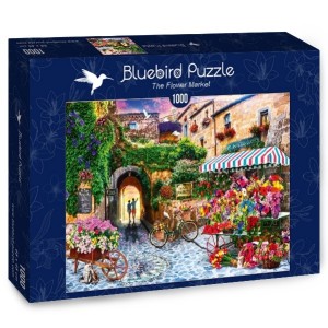 Bluebird: The Flower Market (1000) legpuzzel