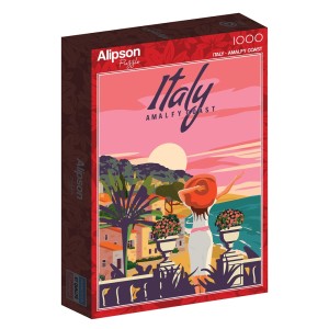 Alipson: Italy Amalfy Coast (1000) verticale puzzel