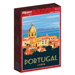 Alipson: Lisbon, Portugal (500) verticale puzzel