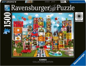 Ravensburger: Eames House of Cards Fantasy (1500) legpuzzel