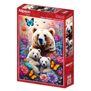 Alipson: Bears - Maternal Love Collection (1000) verticale puzzel