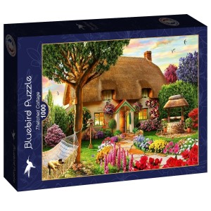 Bluebird: Thatched Cottage (1000) legpuzzel