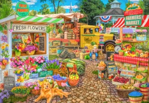 Bluebird: Farmers Market Spring Summer Season (1000) legpuzzel