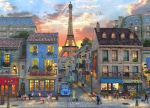 Bluebird: Streets of Paris (500) legpuzzel