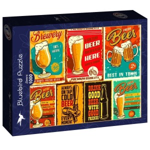 Bluebird: Beers (1000) legpuzzel