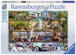 Ravensburger: Gigantische dierenwereld (2000) legpuzzel