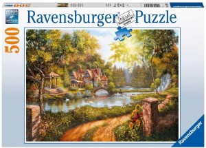 Ravensburger: Cottage by the River (500) legpuzzel