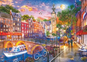 Ravensburger: Sunset in Amsterdam (1000) legpuzzel