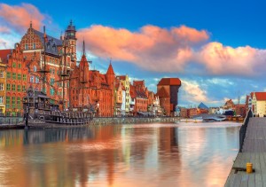 Castorland: Colors of Gdansk (500) legpuzzel