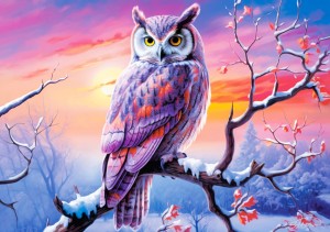 Castorland: Owl's Perfect Evening (500) legpuzzel