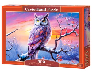 Castorland: Owl's Perfect Evening (500) legpuzzel