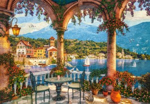 Castorland: Mediterranean Veranda (1000) legpuzzel