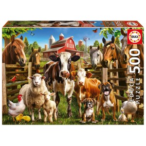 Educa: Farmyard Buddies (500) legpuzzel