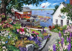 Bluebird: Coastal Garden (500) legpuzzel