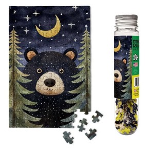 Micro Puzzles: Bear in the Forest (150) verticale puzzel