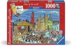 Ravensburger: Fleroux - Maastricht (1000) legpuzzel