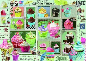 Grafika: Cupcakes (500) legpuzzel