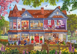Schmidt: House in Springtime (1000) legpuzzel