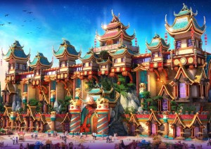 Grafika: Fairyland China (2000) legpuzzel