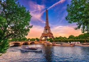 Bluebird: Tour Eiffel Paris (1000) legpuzzel