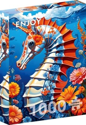 Enjoy: Sea Horse (1000) verticale puzzel