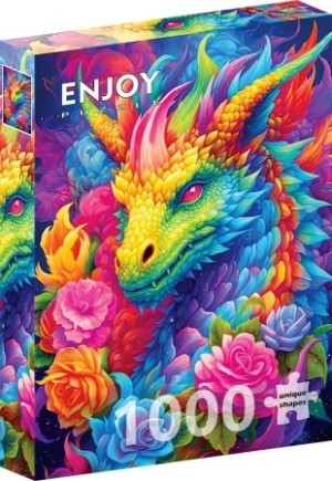 Enjoy: Dragon (1000) verticale puzzel