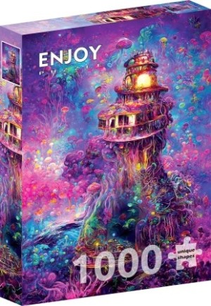 Enjoy: Underwater Lighthouse (1000) verticale puzzel
