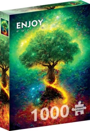 Enjoy: Norse Tree of Life (1000) verticale puzzel